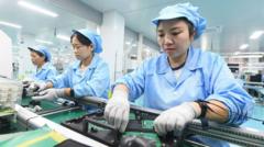 China's economic growth picks up as AI boom boosts exports — BBC Business, Dubai Technology news