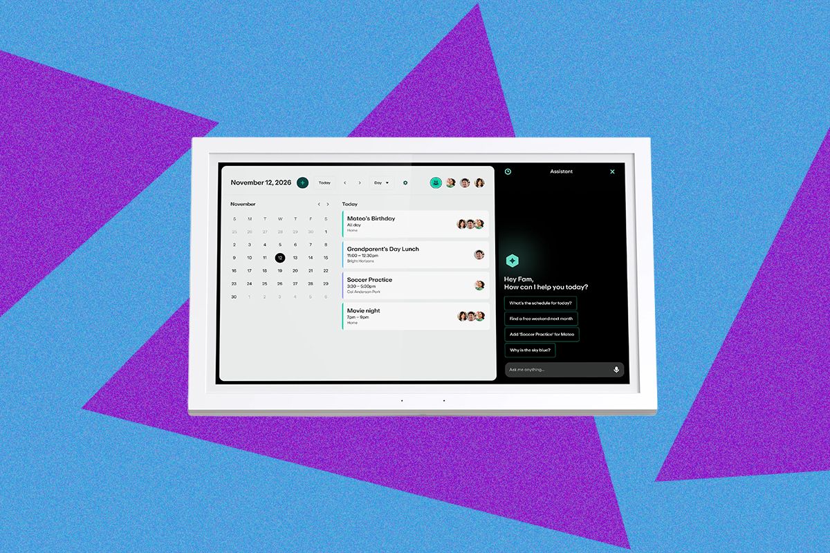 Greenlight Family Hub (2026): Finally, a Digital Wall Calendar With a Voice Assistant — Wired, Dubai Technology news